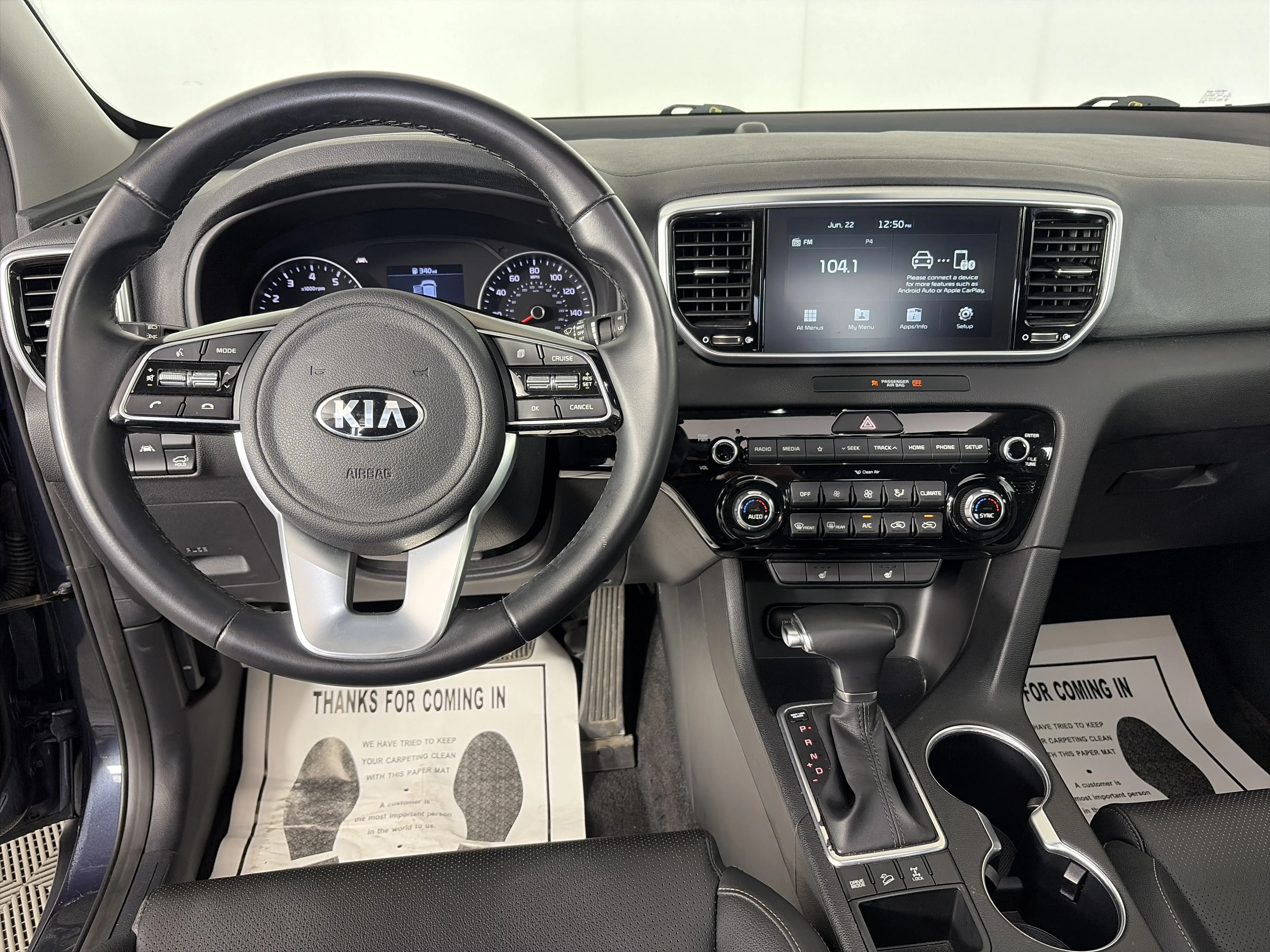 Used 2022 Pacific Blue Kia EX image 3