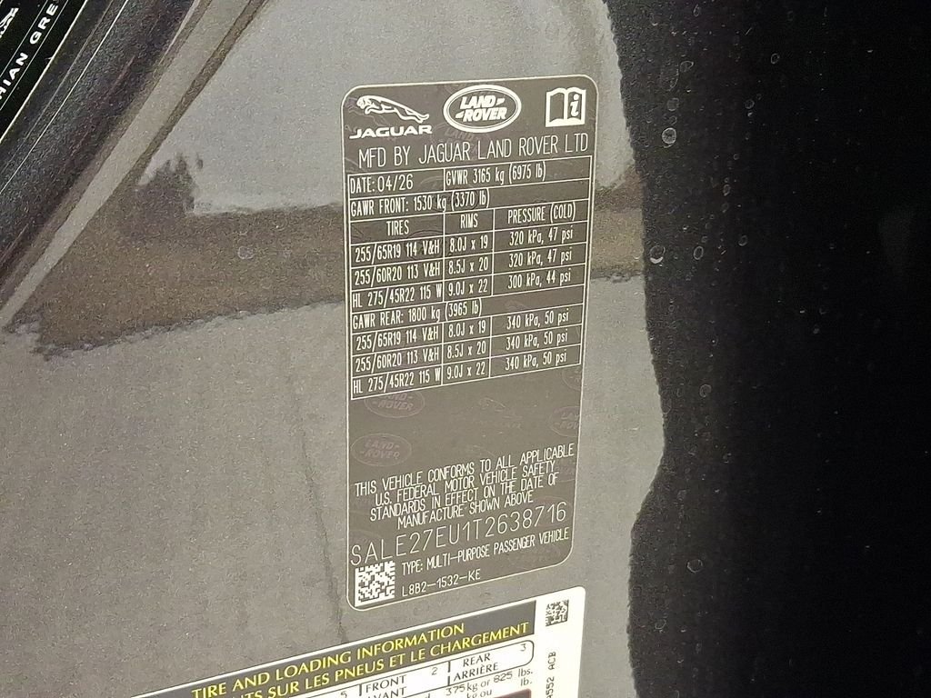 New 2026 Carpathian Grey LAND ROVER X-Dynamic SE image 20
