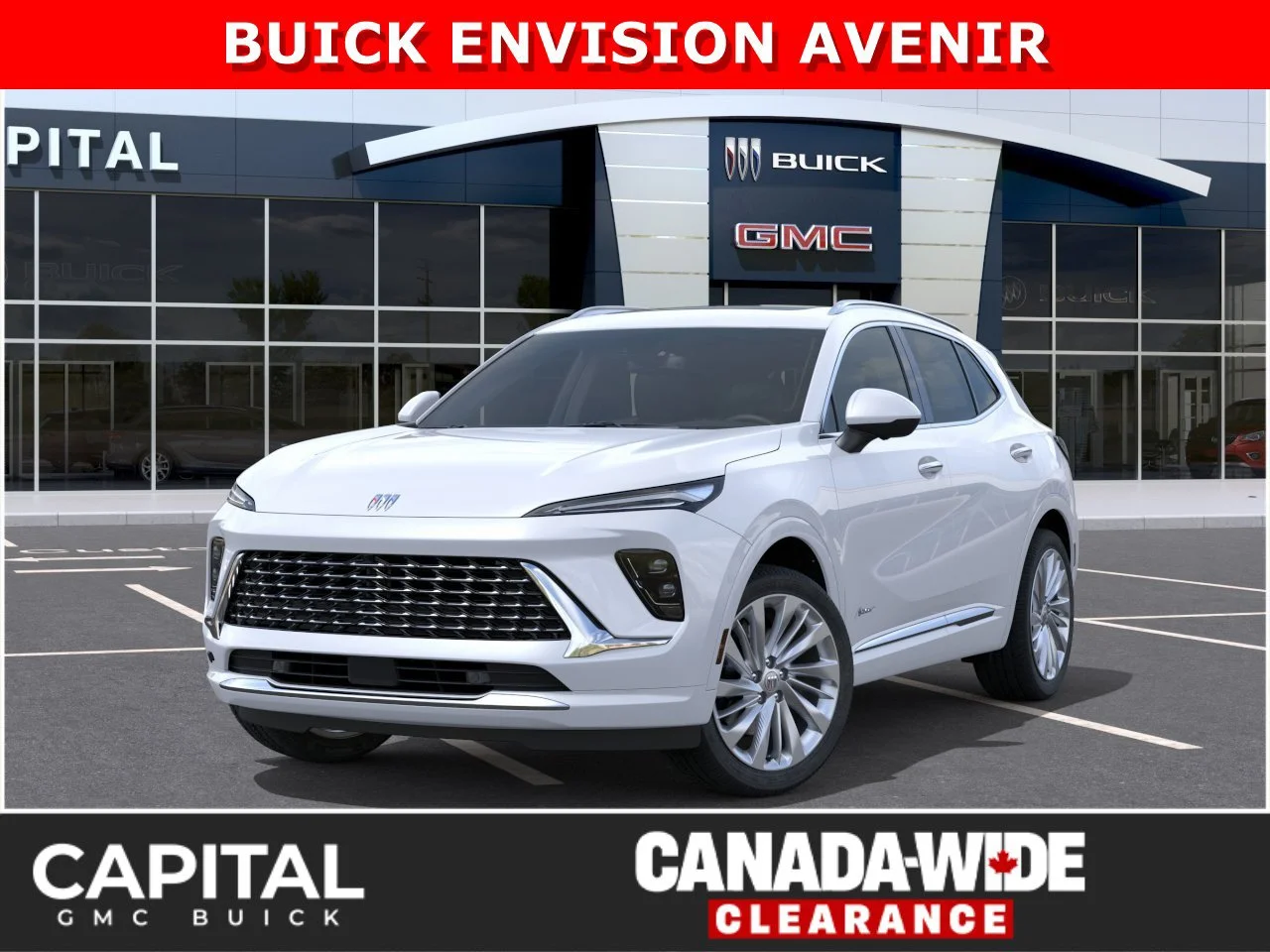 New 2026 IRIDESCENT WHITE TRICOAT Buick Avenir image 1