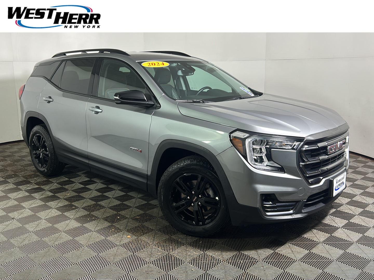 Used 2024 Sterling Metallic GMC AT4 image 1