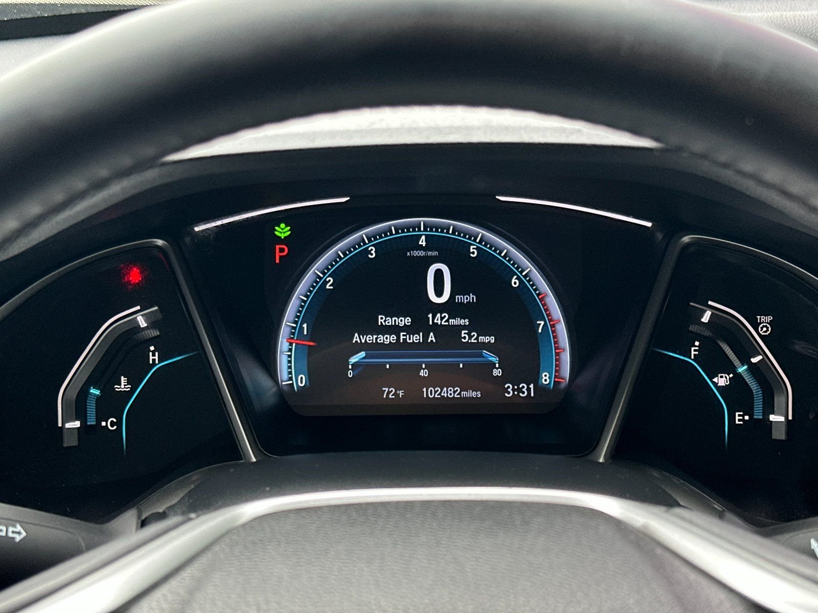 Used 2020 Aegean Blue Metallic Honda EX image 22