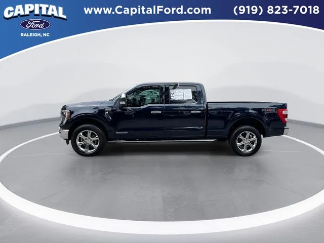 Used 2023 Blue Ford Lariat image 5