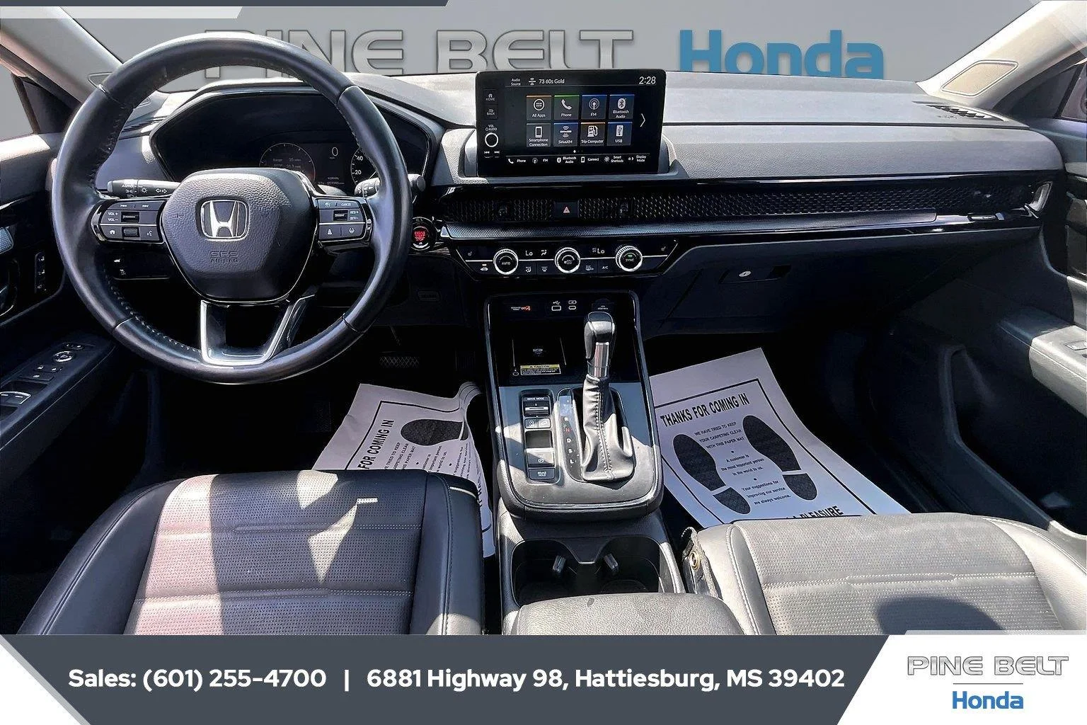 Used 2023 Crystal Black Pearl Honda EX-L image 13