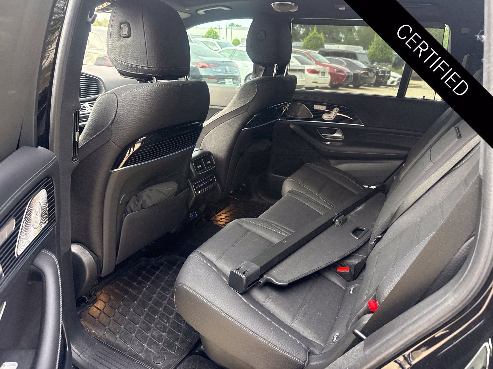 Certified Used 2025 Obsidian Black Metallic Mercedes-Benz GLS 450 image 10