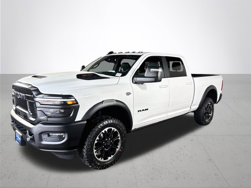 New 2027 Bright White Clear-Coat Paint RAM REBEL image 2