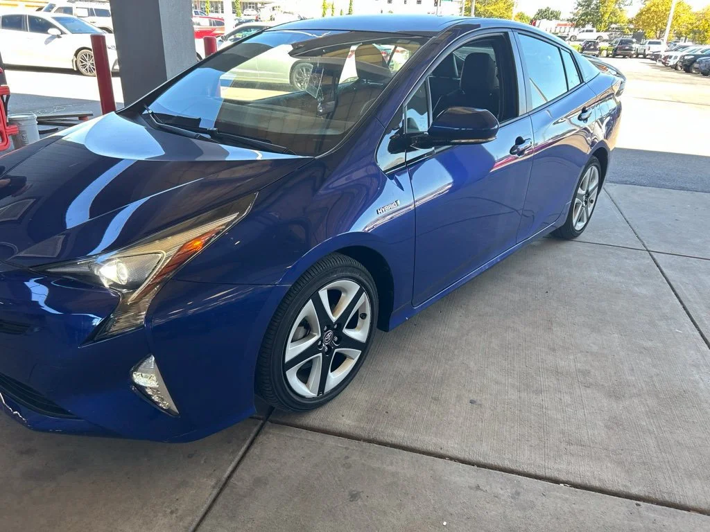Certified Used 2017 Blue Toyota Four Touring image 6