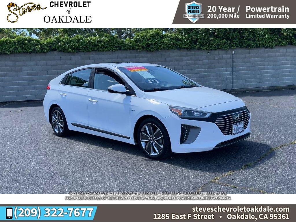 Used 2018 Hyundai IONIQ Limited with VIN KMHC05LC8JU090875 for sale in Oakdale, CA