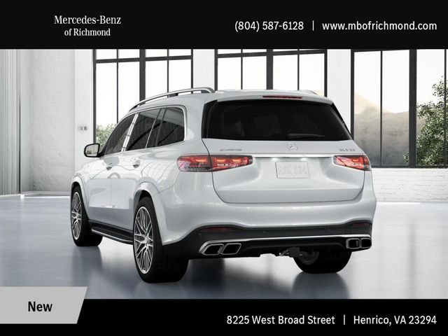 New 2026 MANUFAKTUR Moonlight White Metallic Mercedes-Benz AMG® GLS 63 4MATIC+ SUV image 27