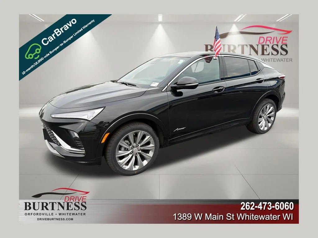 Certified Used 2024 Ebony Twilight Metallic Buick Avenir image 1