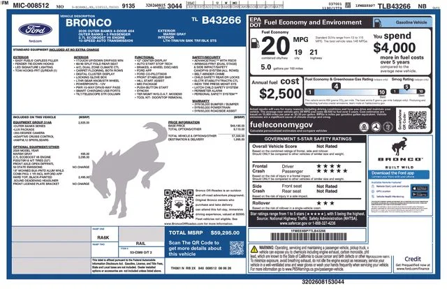 New 2026 Marsh Gray Ford Outer Banks® image 31