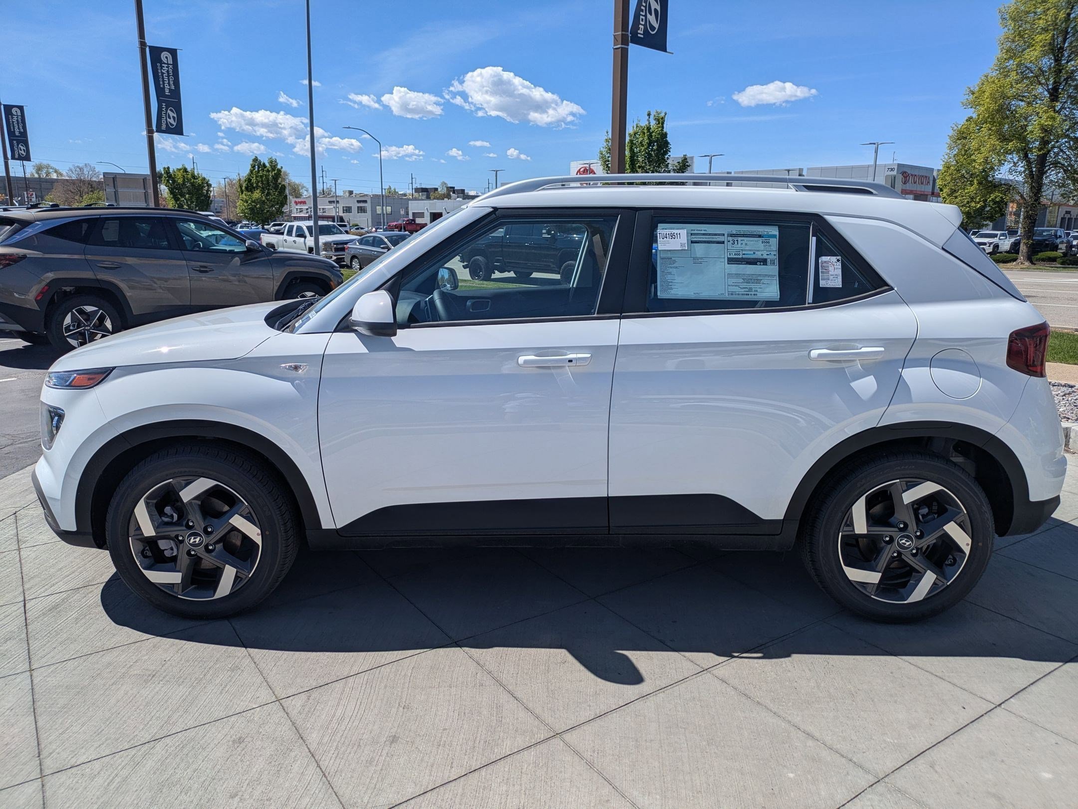 New 2026 Lunar White Hyundai SEL image 7