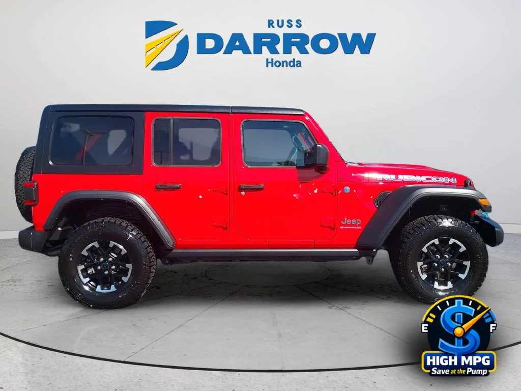 Used 2024 Red Jeep Rubicon 4xe image 6