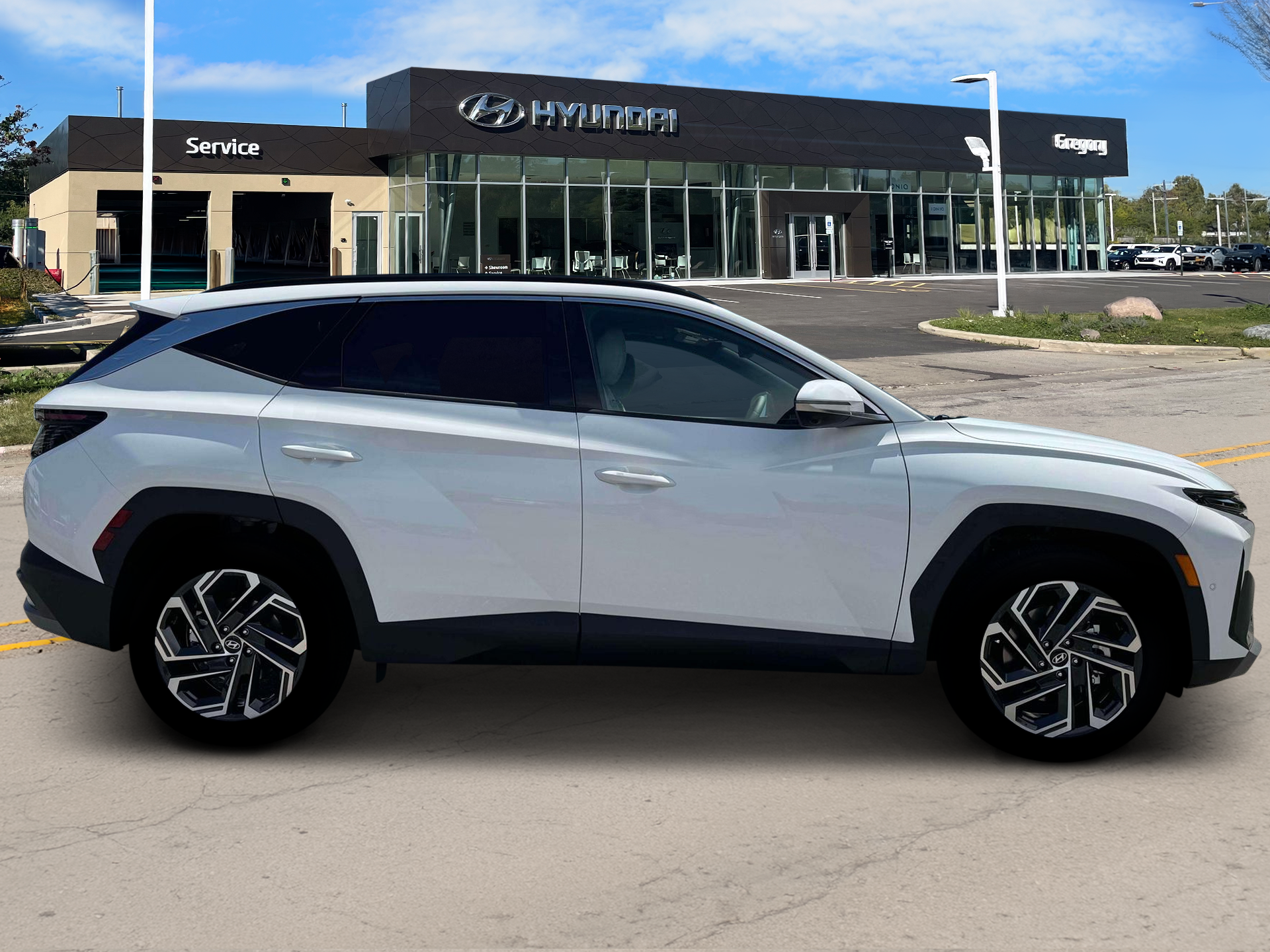 New 2026 White Hyundai Limited AWD image 9