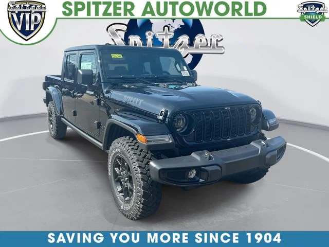 New 2026 Black Clear-Coat Exterior Paint Jeep Willys image 1