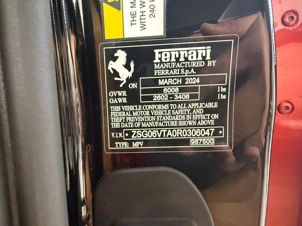 Certified Used 2024 Red Ferrari Base image 29