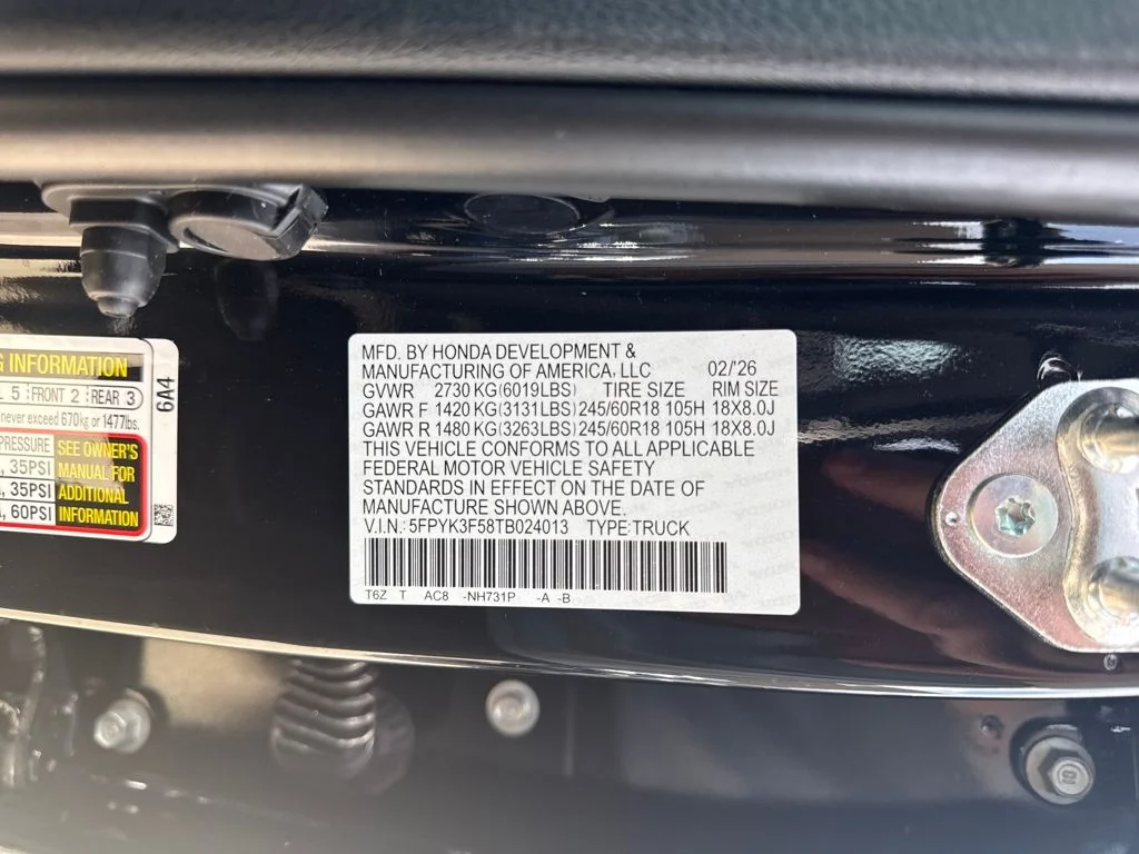 2026 Honda Ridgeline RTL - Photo 30