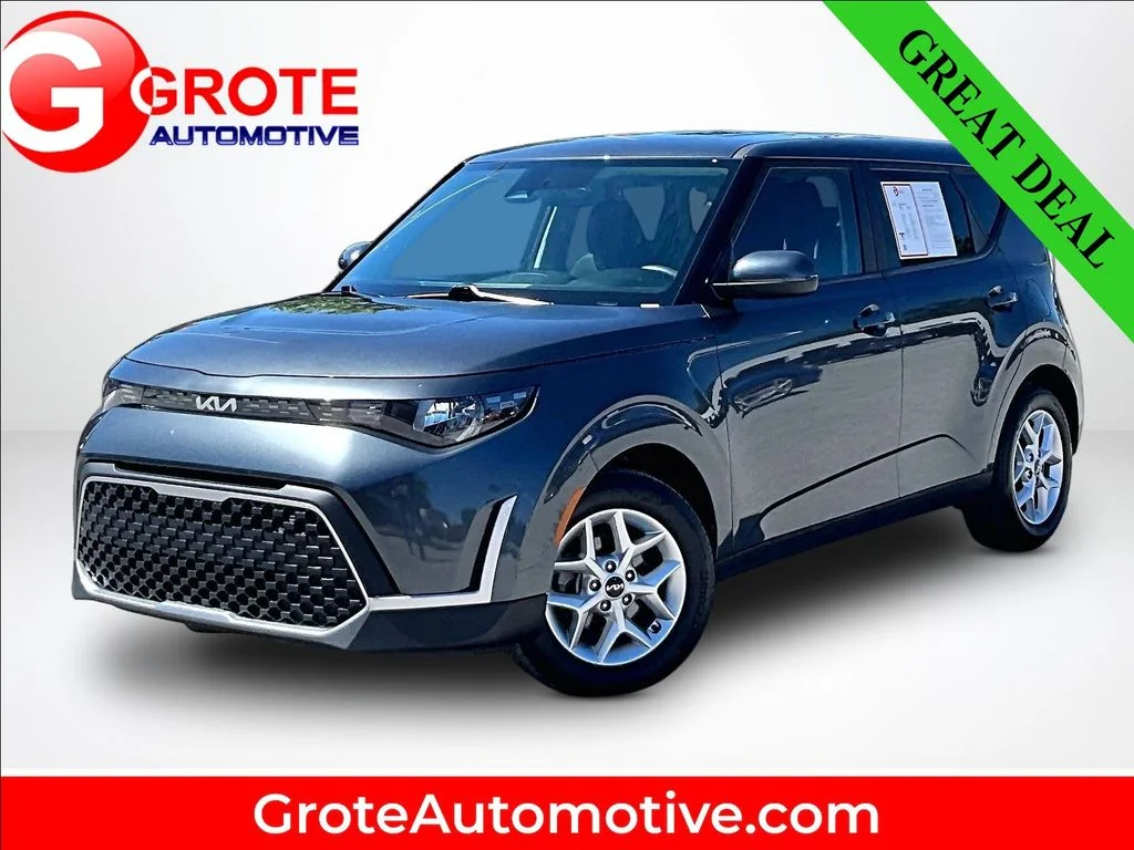 Used 2023 Gray Kia LX image 1