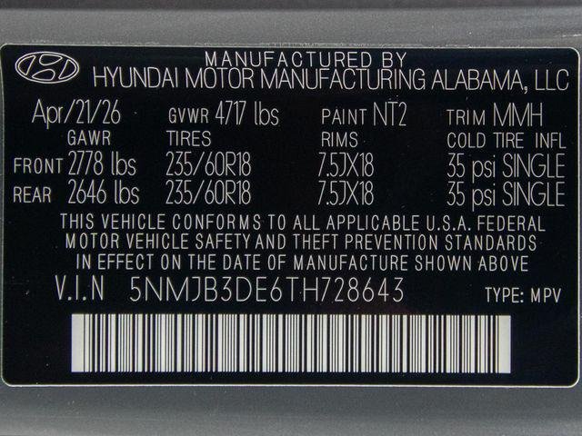 New 2026 Gray Hyundai SEL FWD image 26