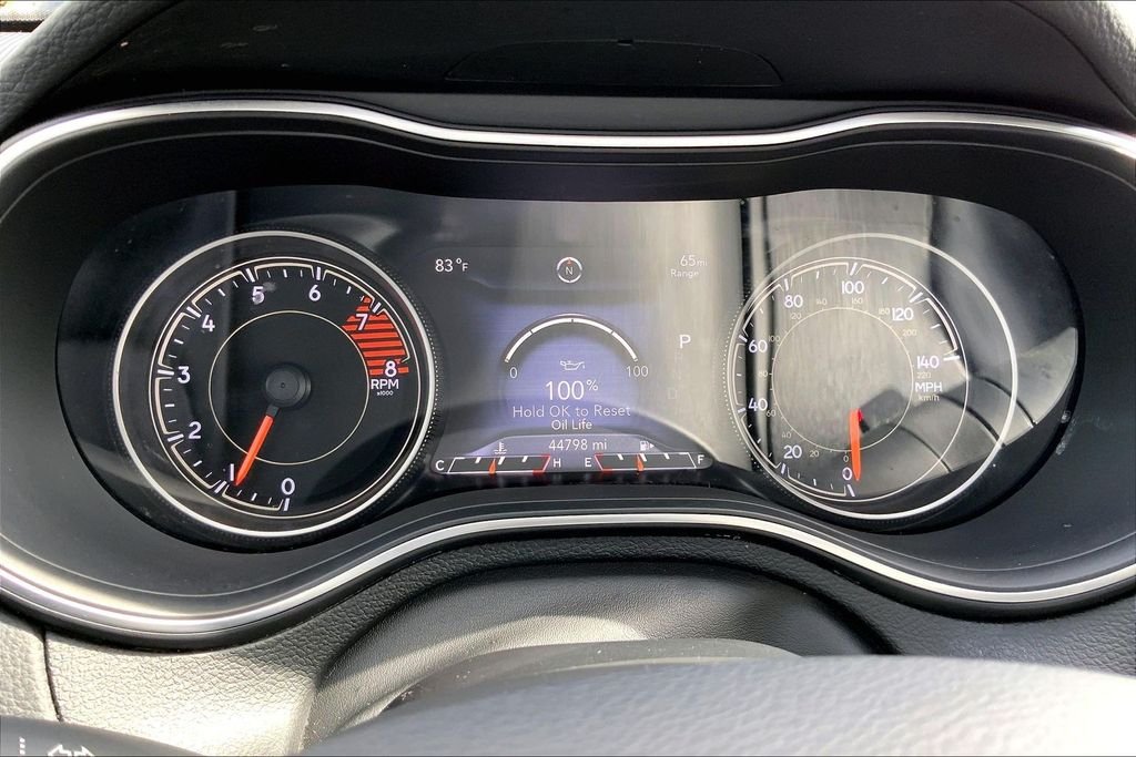 Used 2020 Bright White Clearcoat Jeep Trailhawk image 19