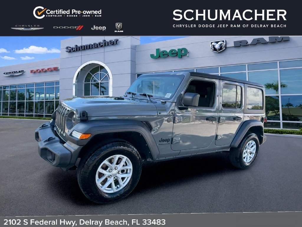 Used 2023 Gray Jeep Sport S image 3