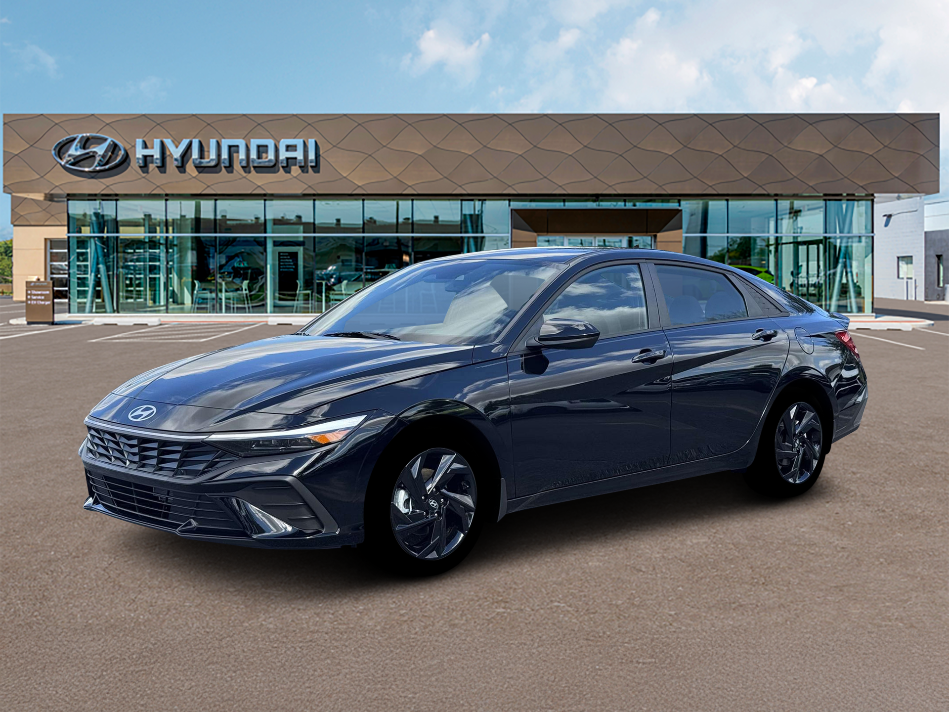 New 2026 Black Hyundai SEL Sport image 2