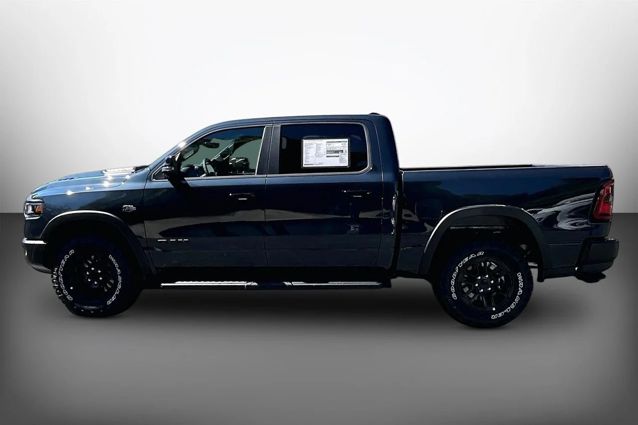 New 2027 Forged Blue Metallic Exterior Paint RAM Rebel image 5