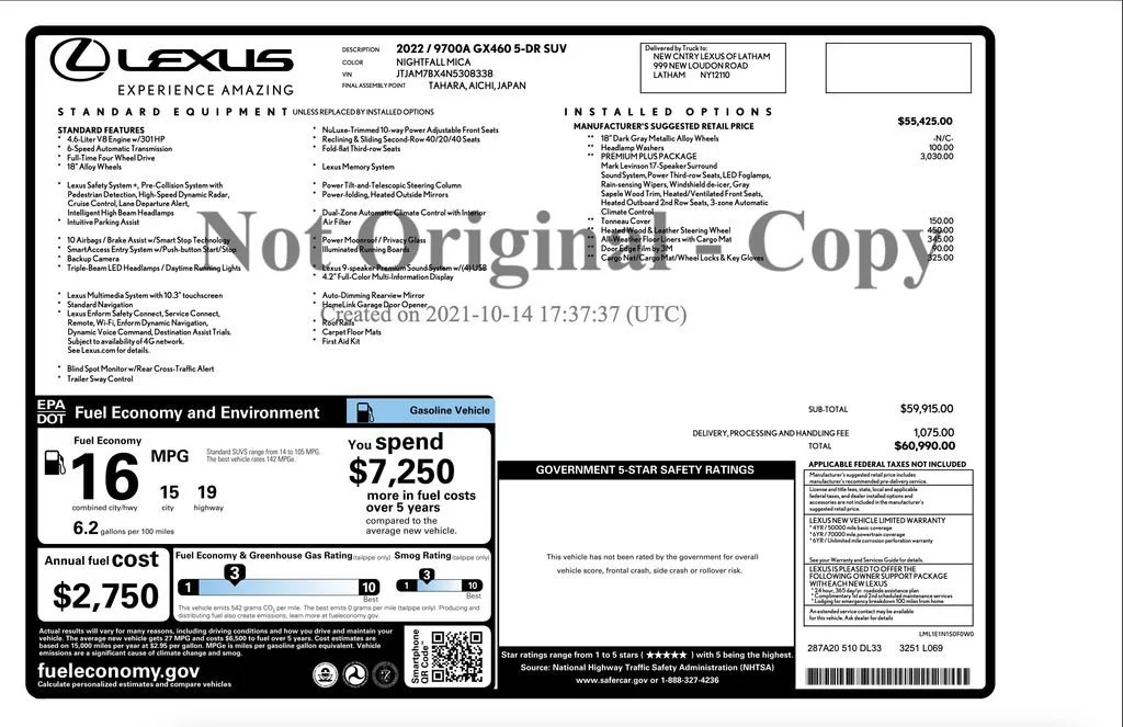 Used 2022 Blue Lexus Premium image 2