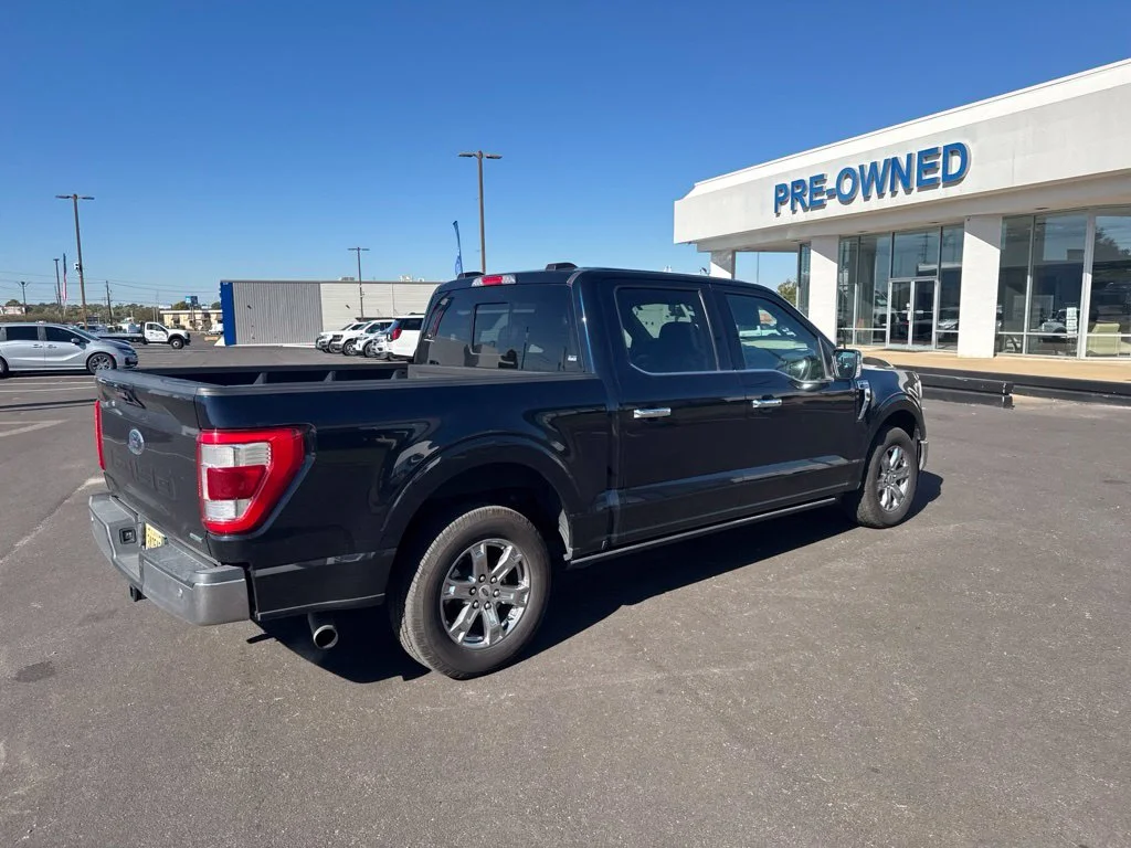 Certified Used 2021 Blue Ford Lariat image 10