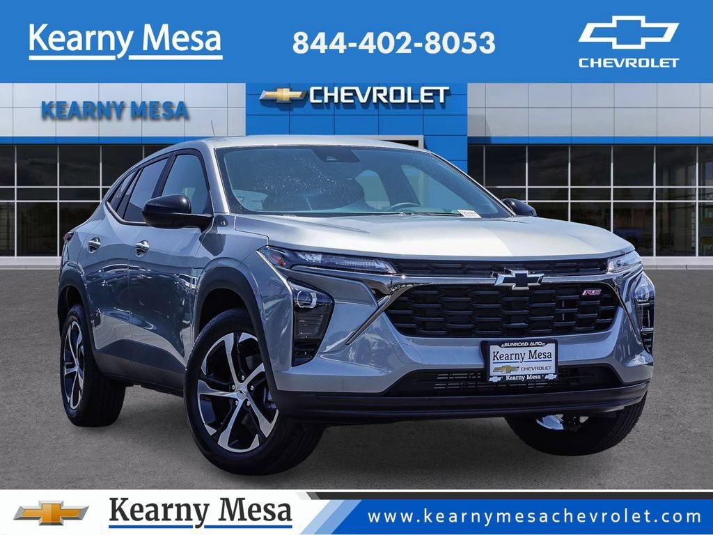 New 2026 Sterling Gray Metallic Chevrolet 1RS image 1