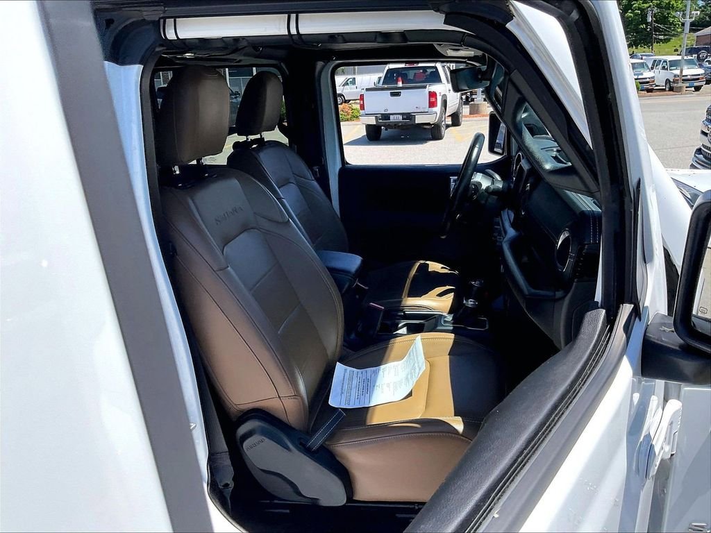 Used 2023 White Jeep Sahara 4xe image 11