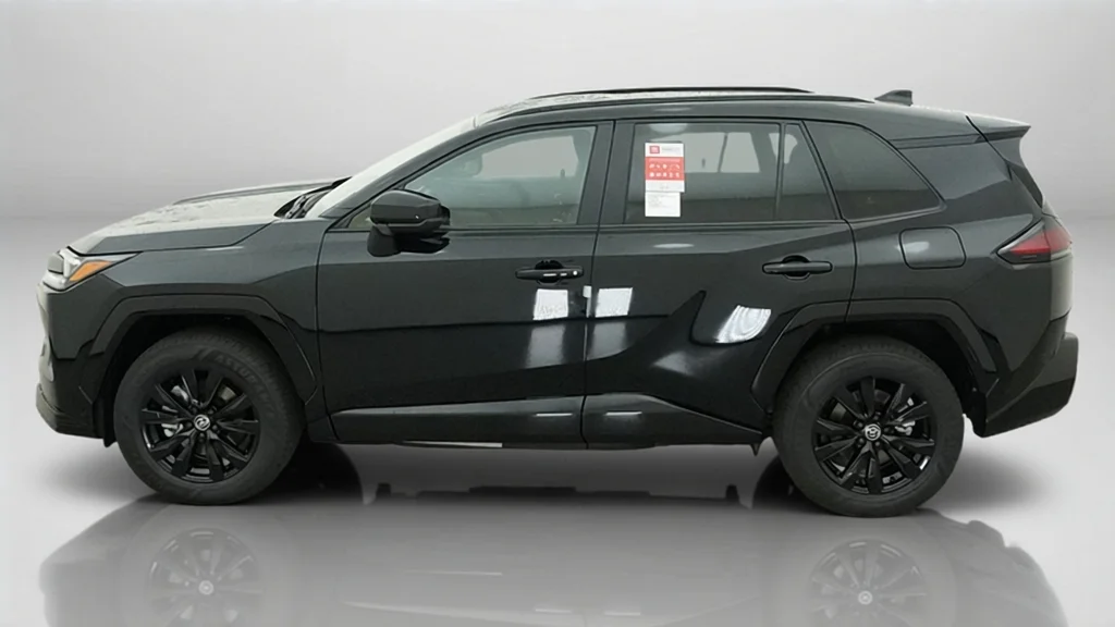 New 2026 Midnight Black Metallic Toyota SE image 2