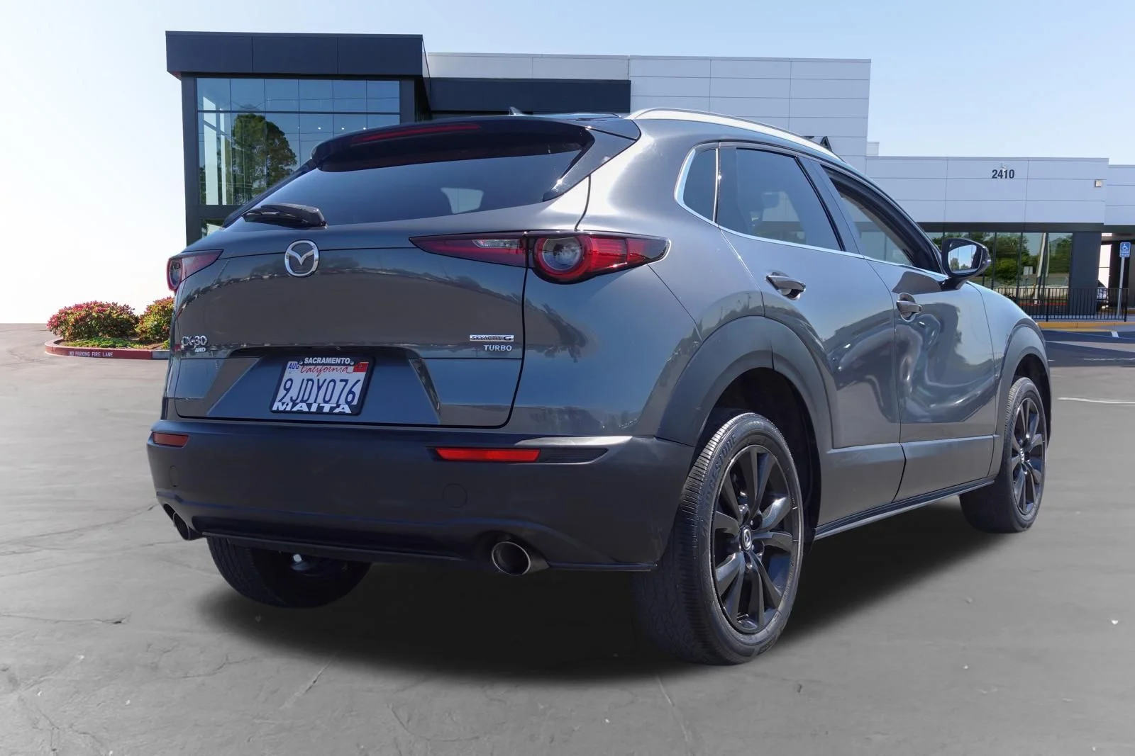 Certified Used 2023 Machine Gray Metallic Mazda 2.5 Turbo Premium Package image 4