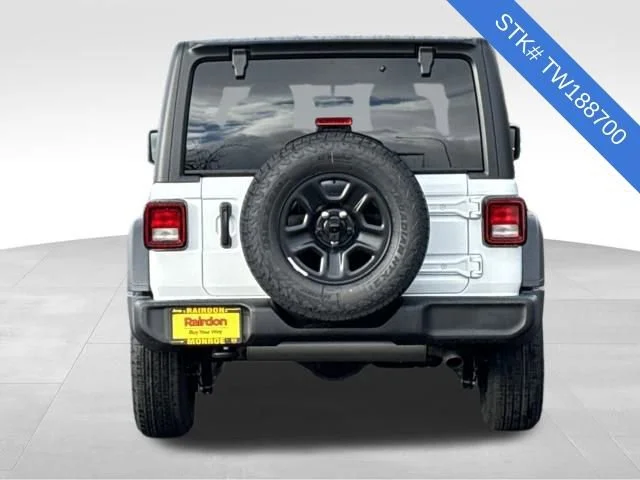 New 2026 Bright White Clear-Coat Exterior Paint Jeep Sport image 5