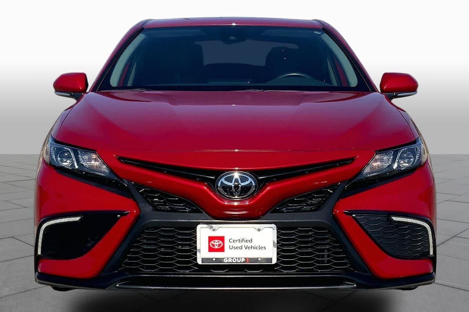 Used 2024 Supersonic Red Toyota SE image 4