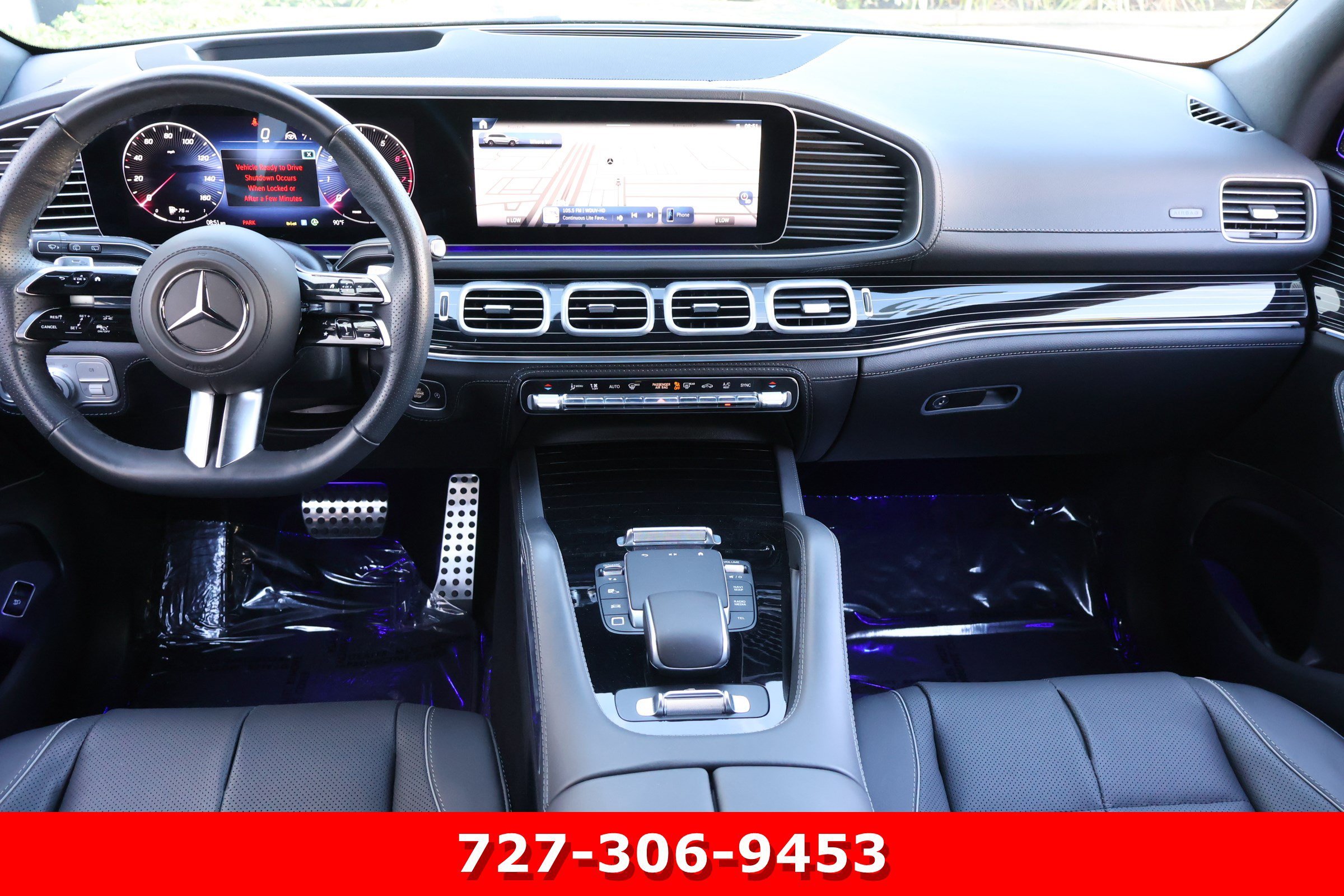 Certified Used 2025 Selenite Gray Metallic Mercedes-Benz GLS 450 image 20