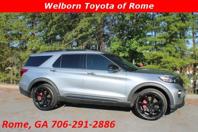 Used 2024 Iconic Silver Metallic Ford ST image 1