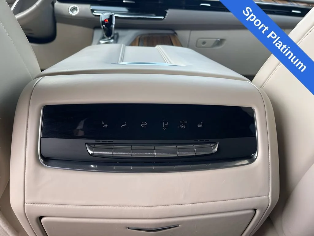 Used 2023 Crystal White Tricoat Cadillac Sport Platinum image 18
