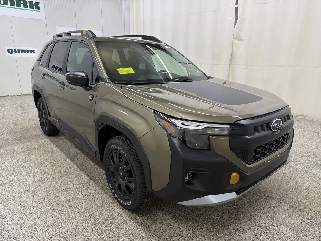 New 2026 Autumn Green Metallic Subaru Wilderness image 3