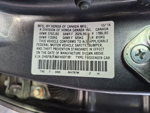 Used 2015 Gray Honda EX image 32