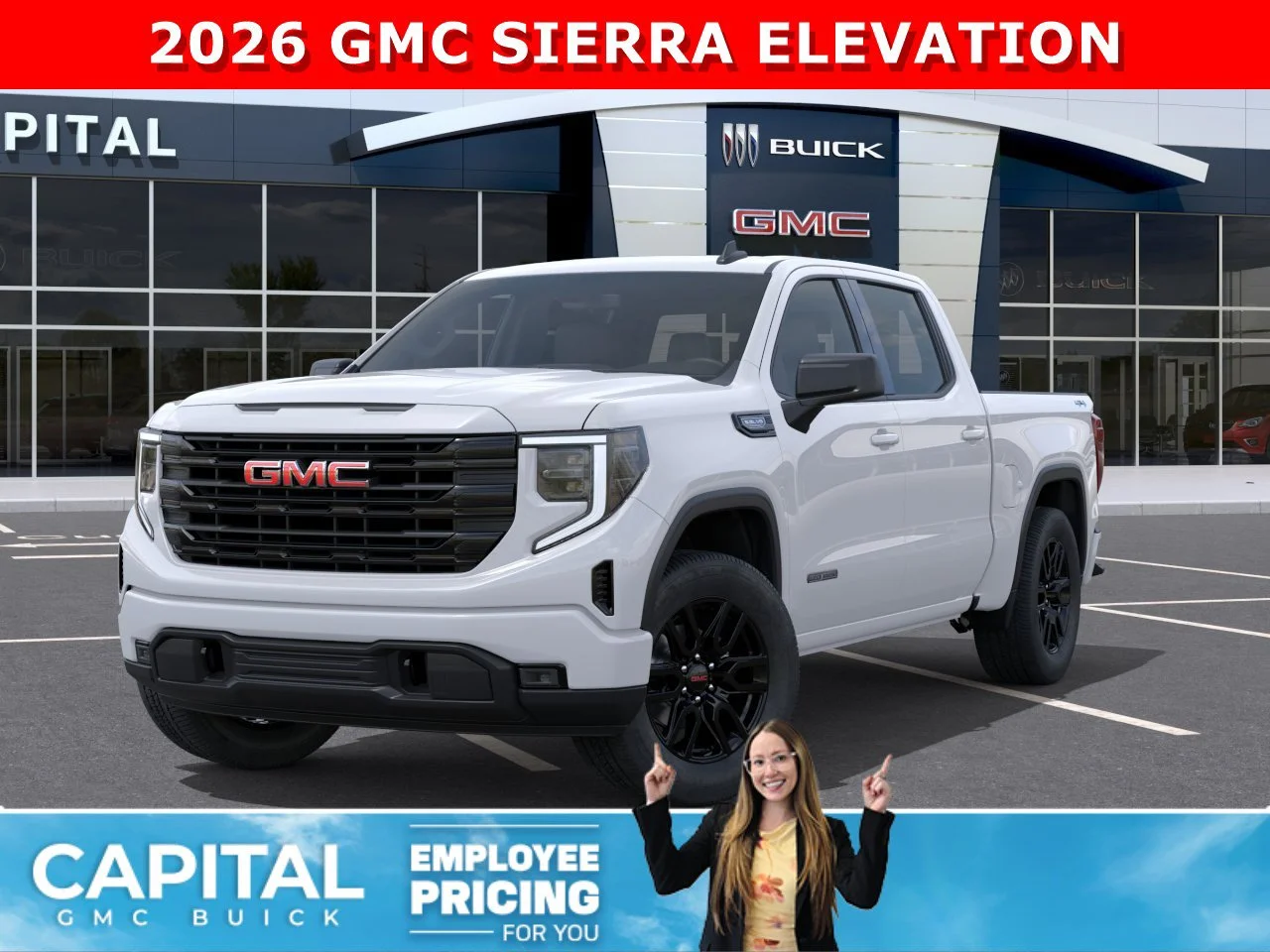 New 2026 Summit White GMC Elevation image 1