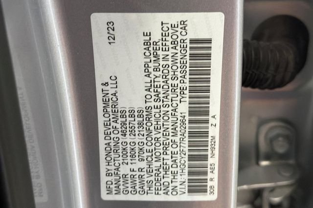 Used 2024 Solar Silver Metallic Honda Sport-L image 35