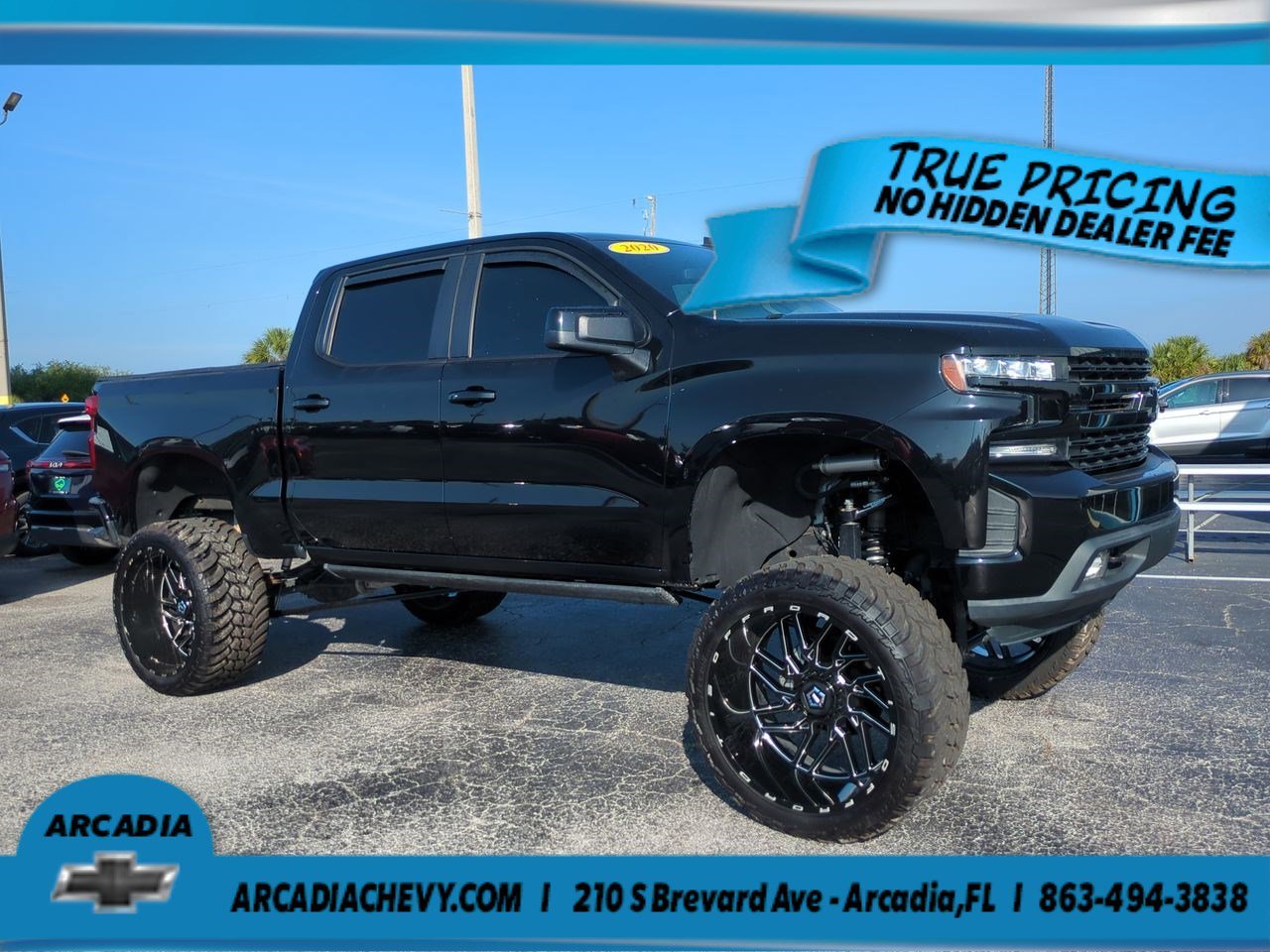 Used 2020 Black Chevrolet RST image 2
