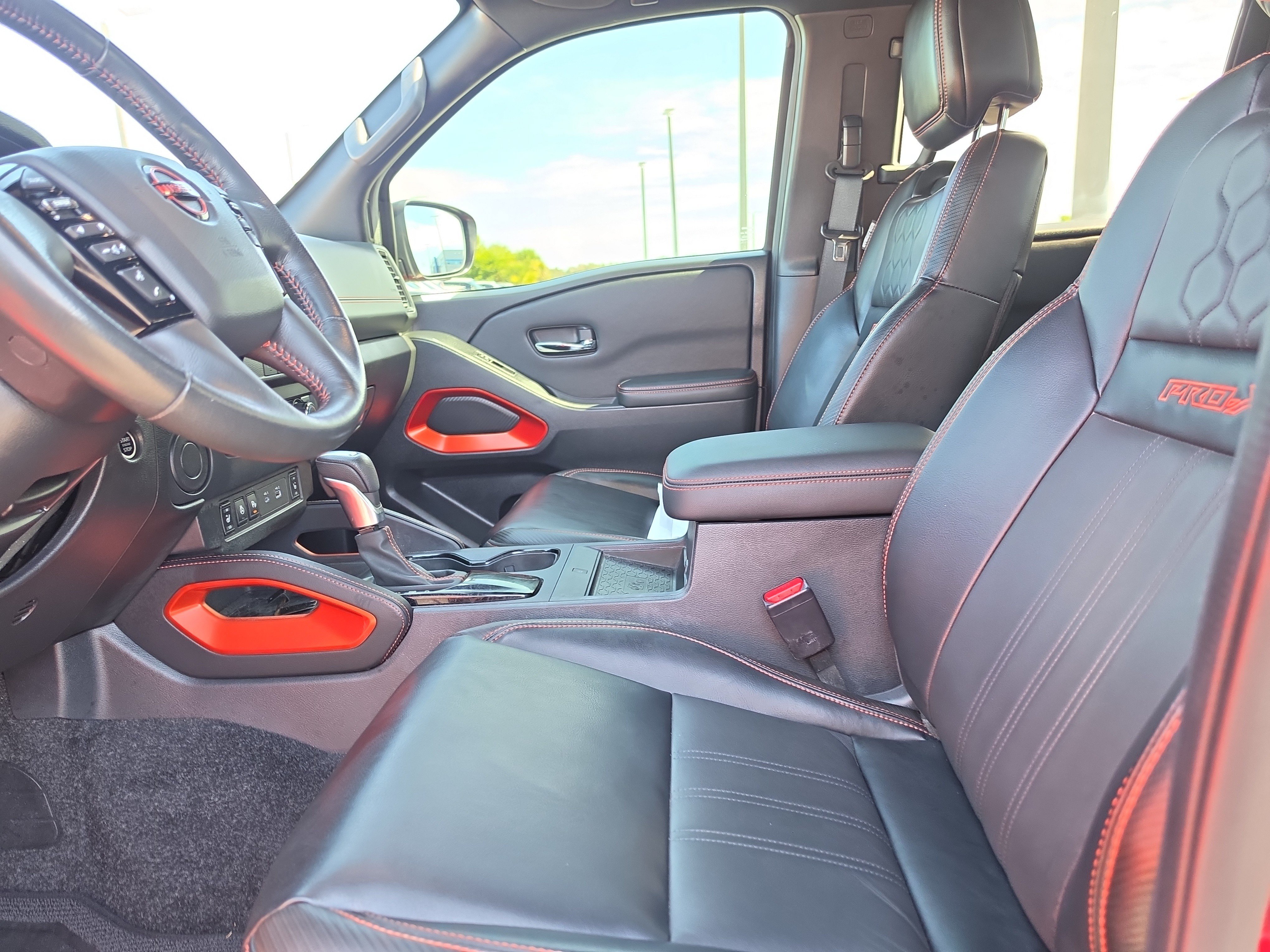 Used 2023 Red Nissan Crew Cab PRO-X 4x2 image 17