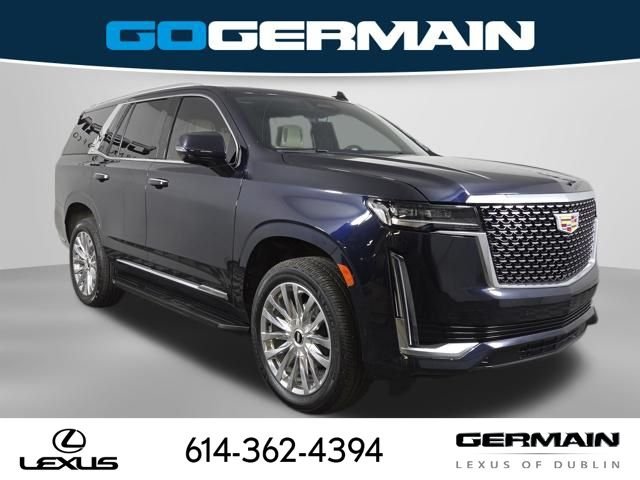 Used 2023 Blue Cadillac Premium Luxury image 4