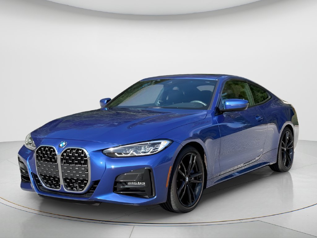 Used 2022 Blue BMW 430i image 1