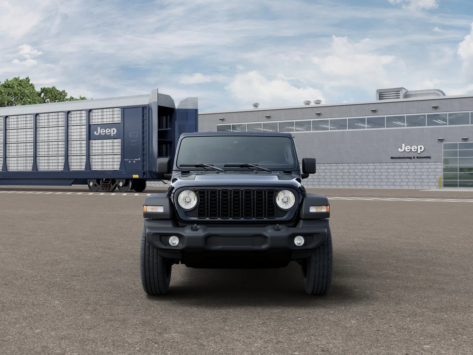New 2026 Black Clear-Coat Exterior Paint Jeep Sport image 6