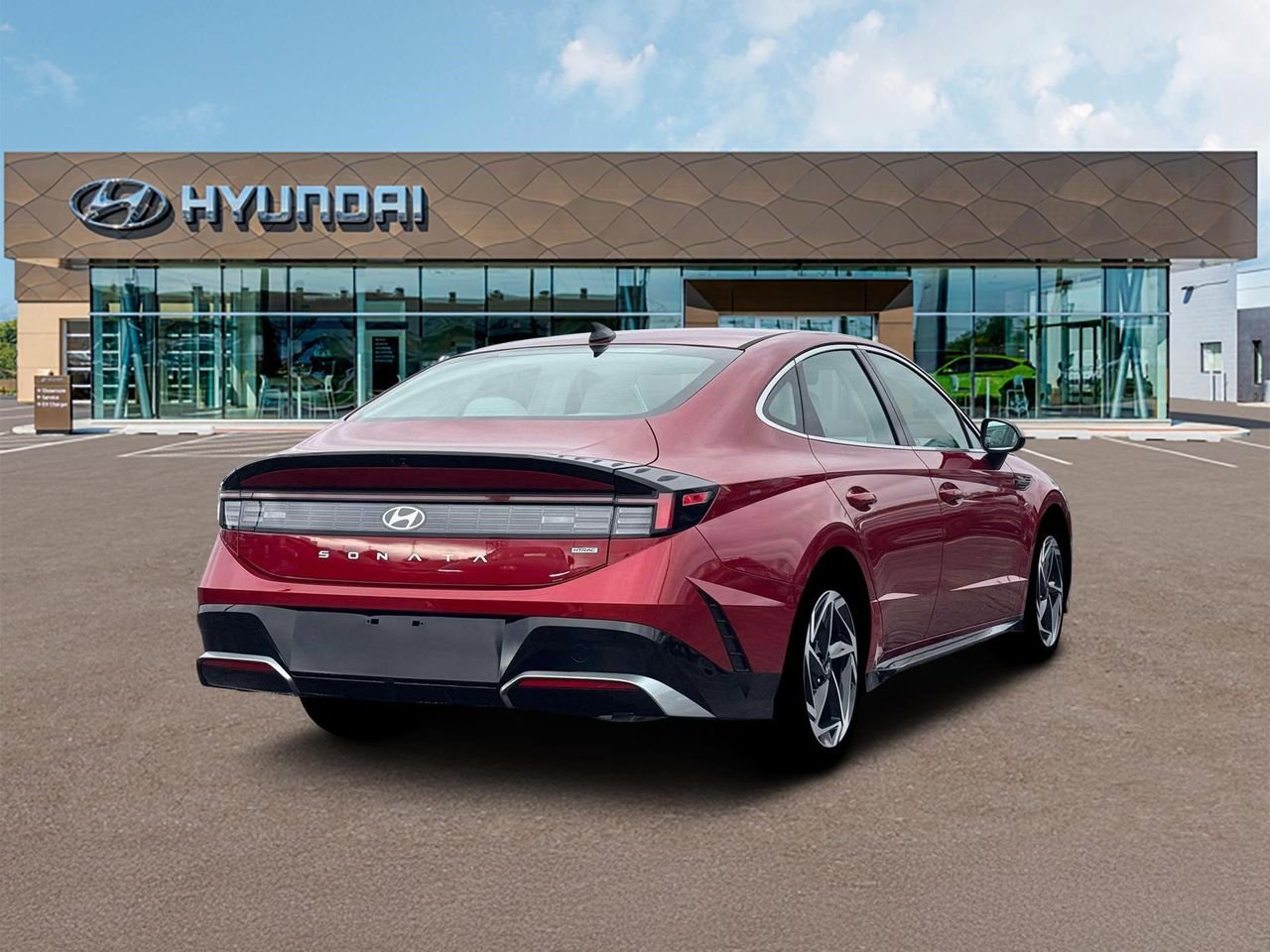 New 2026 Ultimate Red Hyundai SEL Sport image 7