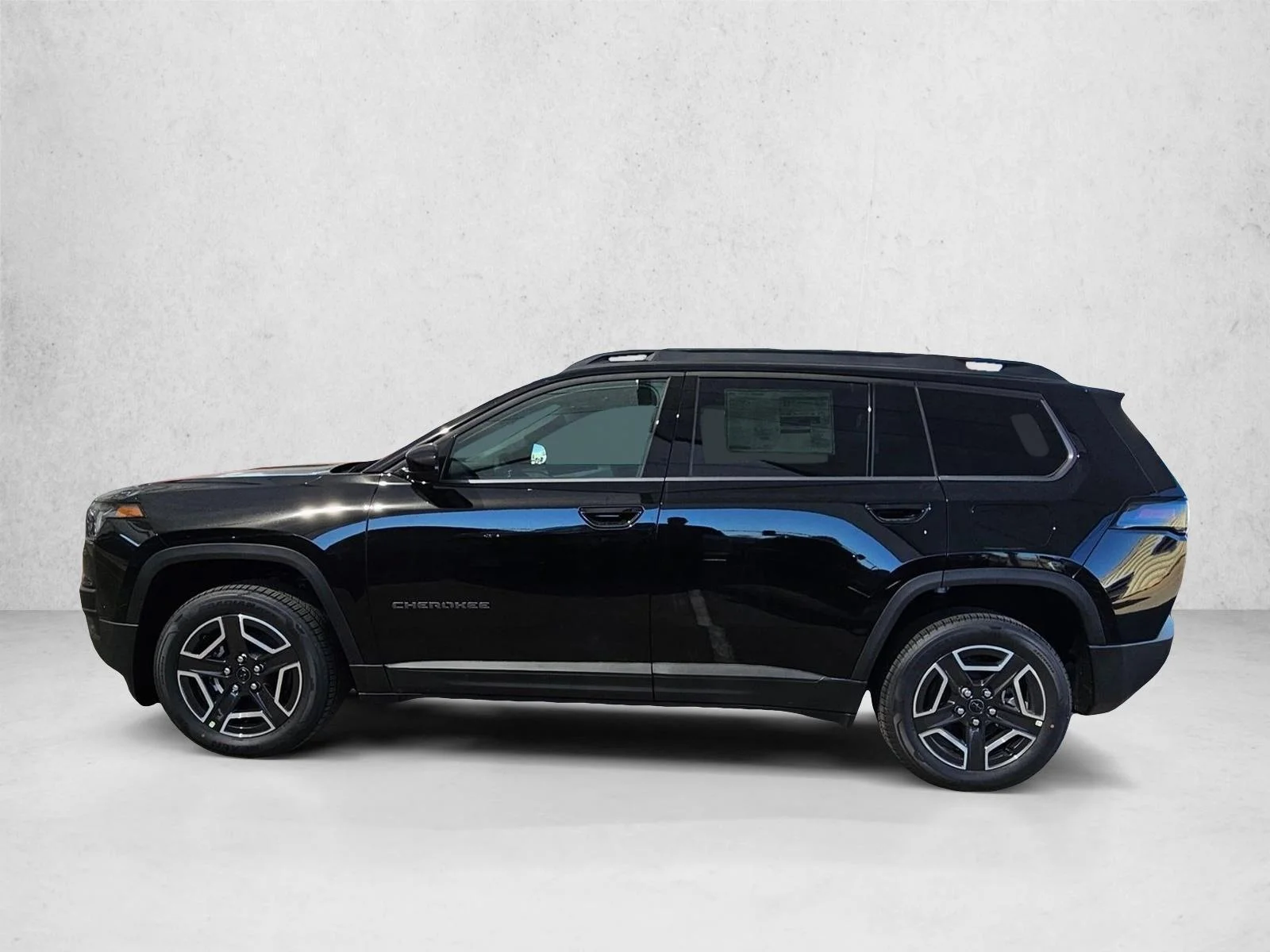 New 2026 Diamond Black Crystal Pearlcoat Jeep Laredo image 5