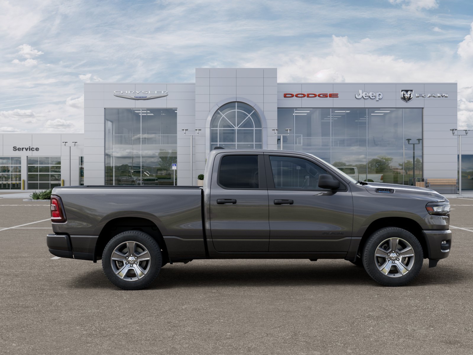 New 2026 Granite Crystal Metallic Clear-Coat Exterior Paint RAM Tradesman image 50