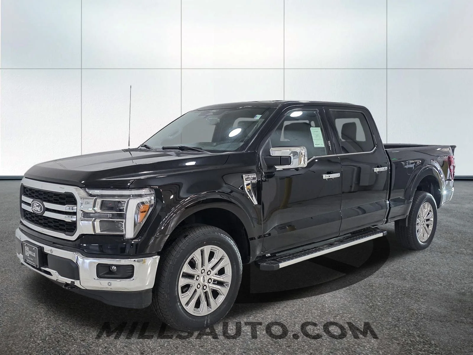 New 2026 Agate Black Metallic Ford Lariat® image 2